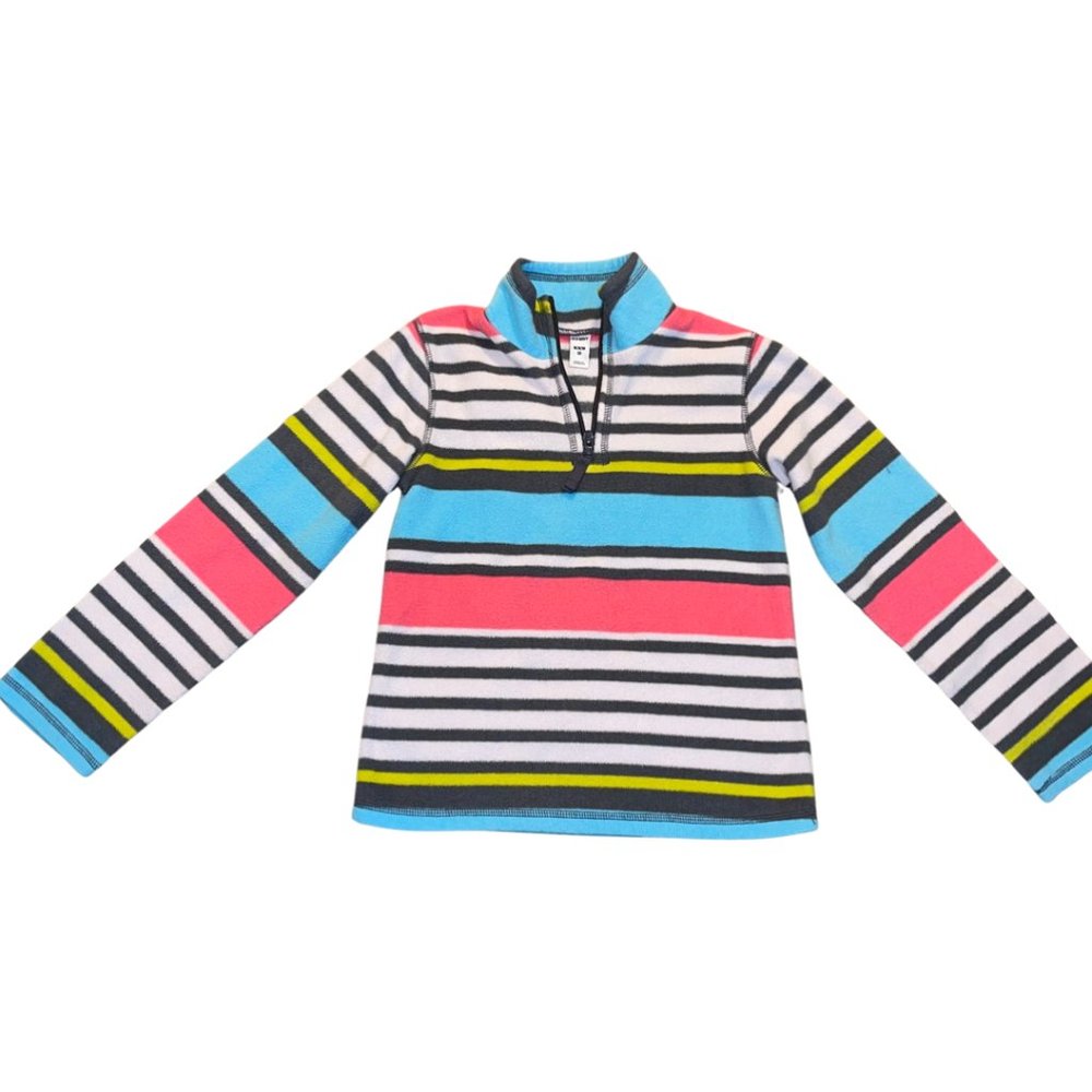 Girl's Old Navy Fleece Quarter Zip Jacket.